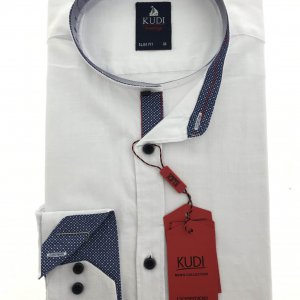 Koszula Kudi Stójka Biała