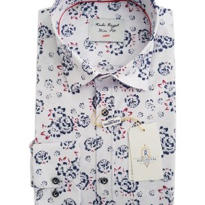 Koszula Royal Wzór Kwiaty