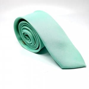Dodatki Elegancki Krawat Miętowy – Śledzik