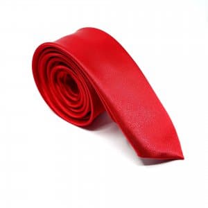 Dodatki Elegancki Krawat Czerwony