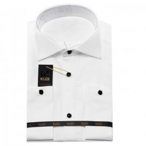 Koszula Ślubna Smoking plisa Slim