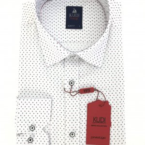 Koszula Kudi Slim fit trójkaty