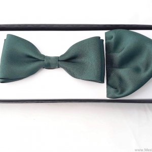 muszka poszetka zestaw zielony