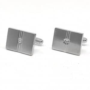 Spinki do mankietów Cyrkonia