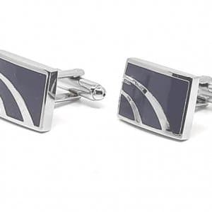 Spinki do mankietów Granat