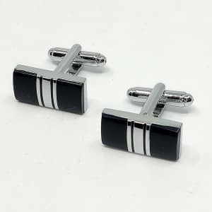 Spinki do mankietów granat