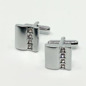 Spinki do mankietów Cyrkonie