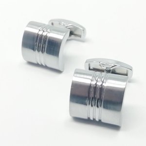 Spinki do mankietów Zaokrąglane Brzegi