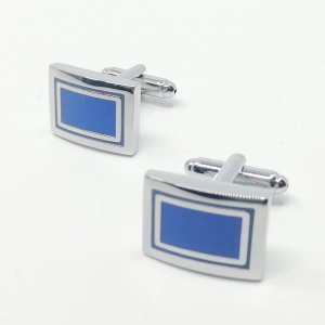 Spinki do mankietów Niebieski Akcent