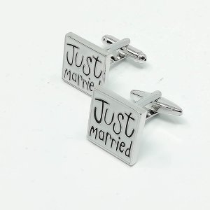 Spinki do mankietów JUST MARRIED