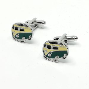 Spinki do mankietów autobus