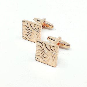 Spinki do mankietów Złote