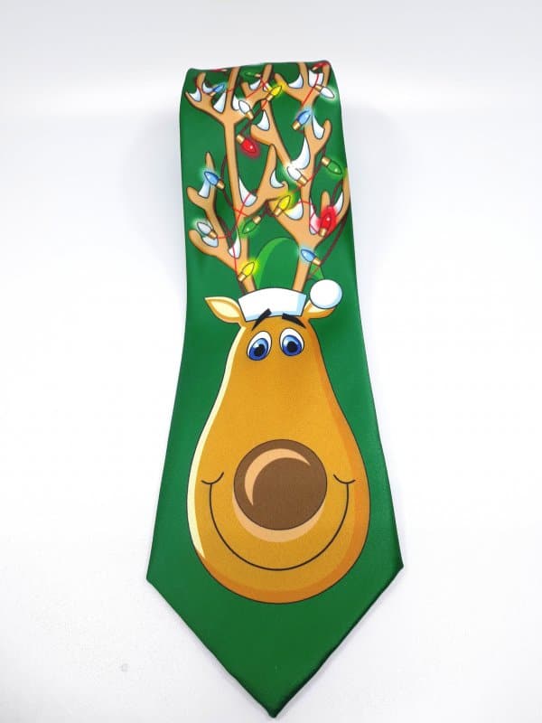 Dodatki Świąteczny Krawat Męski Renifer Gratis