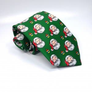 Świąteczny Krawat Mikołaje