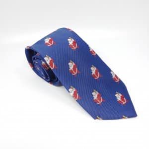 Świąteczny Krawat Męski Mikołaje Gratis