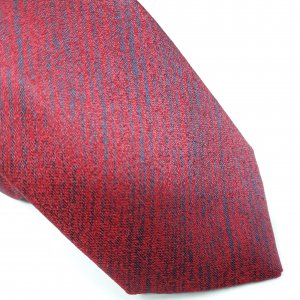 legancki Krawat Piotr Bordowo Niebieski Cieniowany