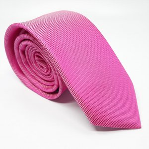 Elegancki Krawat Różowy