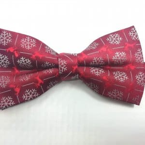 Świąteczna Mucha Męska Płatki śniegu