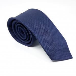 Elegancki Krawat Granatowy