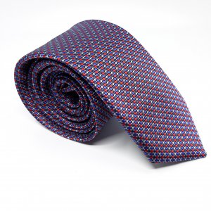 Elegancki Krawat Kolorowe Kropki