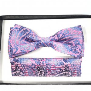 Mucha z Poszetką Różowa