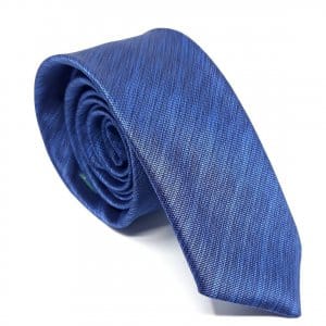 Elegancki Krawat Niebieski