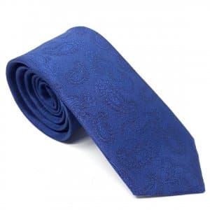 Elegancki Krawat Granatowy