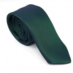 Elegancki Krawat Zielony 3D