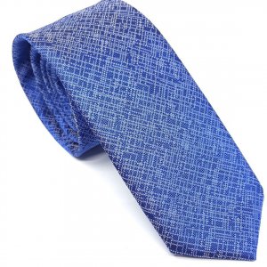 Dodatki Elegancki Krawat Niebieski