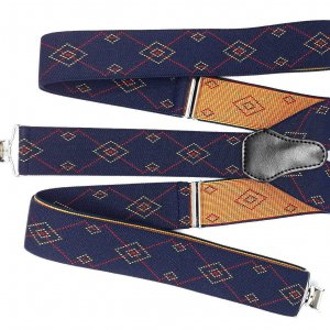 Szelki Granatowe Romby