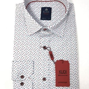 Koszula Kudi Biała Kreski