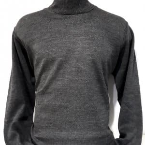 Golf Męski Ciemny Popiel