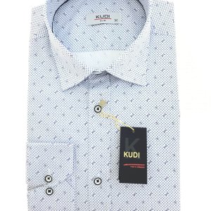 Koszula Kudi Biała Wzór