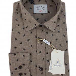 Koszula Kudi Royal Brąz