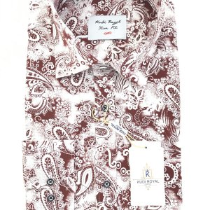 Koszula Męska Bordo