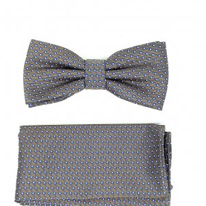 Mucha z Poszetką Brązowa