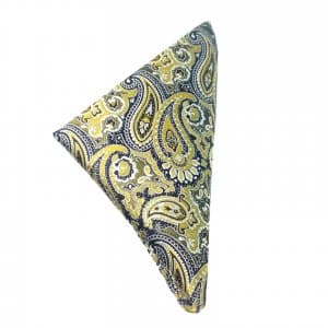 Poszetka Żółta Czarna