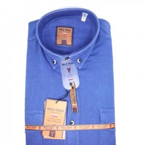 Koszula Męska Granat Slim