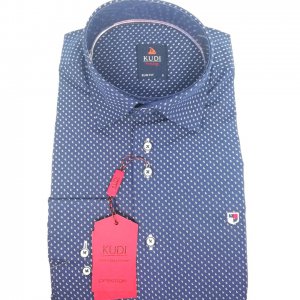 Koszula Kudi Granat Łezki