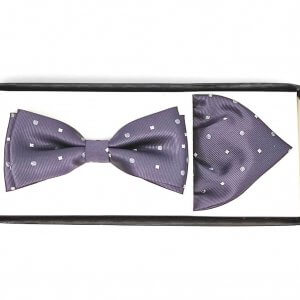 Zestaw mucha plus poszetka popiel