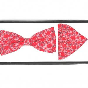 Zestaw mucha plus poszetka czerwien