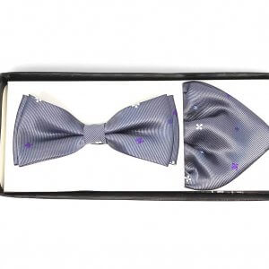 Zestaw mucha plus poszetka popiel