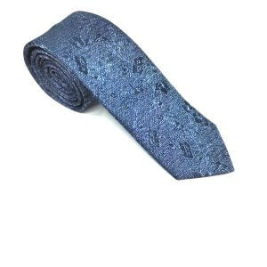 Elegancki Krawat Granatowy