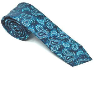 Elegancki Krawat Turkusowy