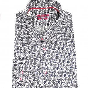 Koszula Trafox Czarna Wzorek