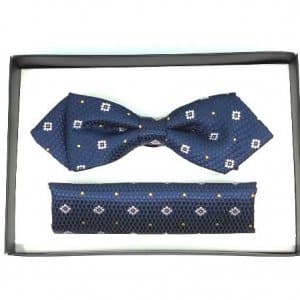 Muszka z Poszetką Granat