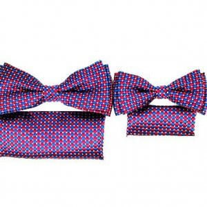 Zestaw Much dla Taty i Syna Niebiesko Czerwone