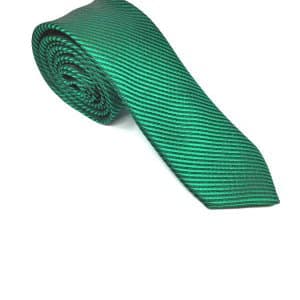 Krawaty Elegancki Krawat ciemna zieleń