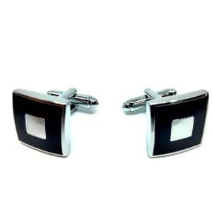 Spinki do mankietów Granatowe