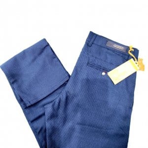 Spodnie Granatowe Wzór